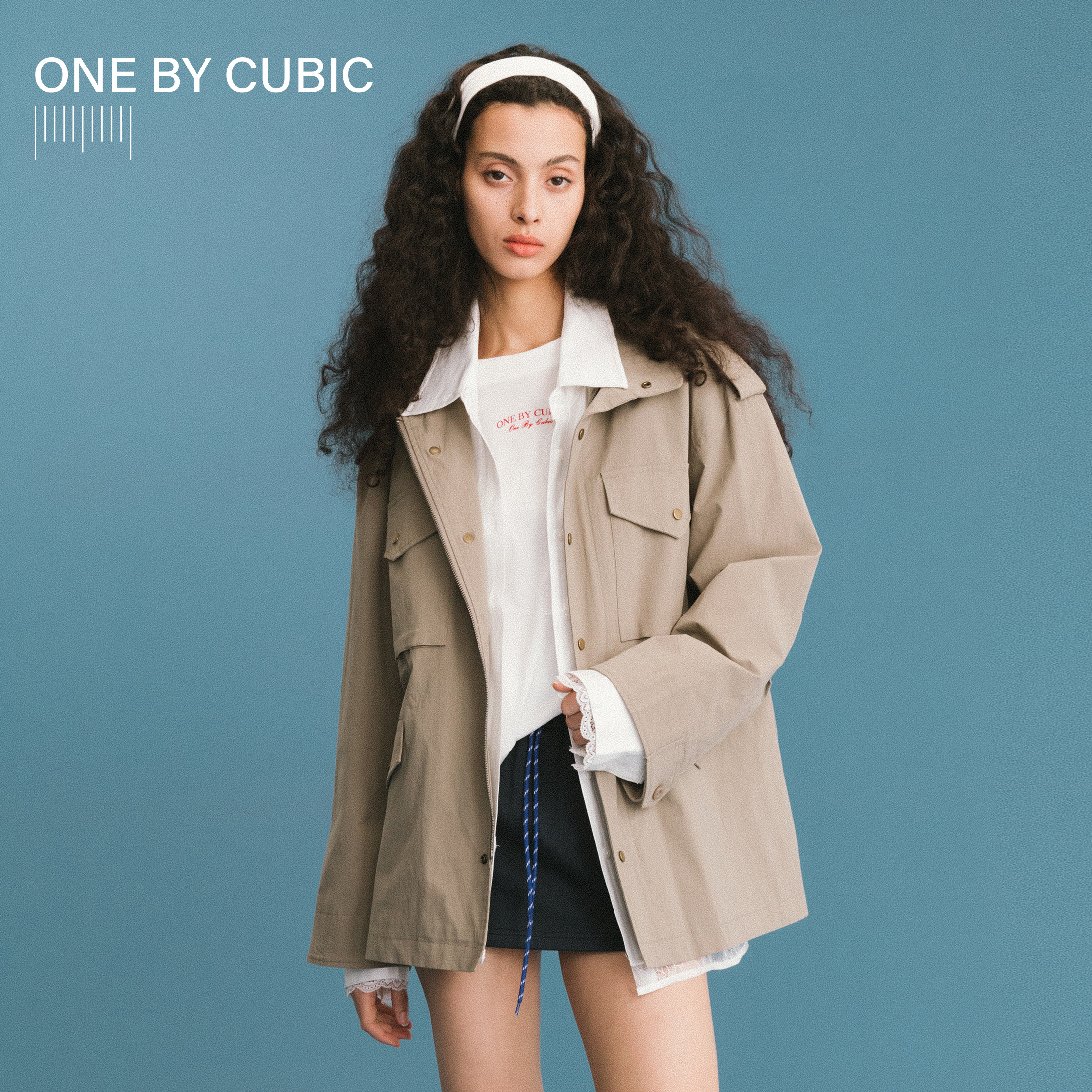 ONEBYCUBIC纯棉复古工装夹克