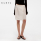 CUBIC复古波点春款 一片式 系带短裙休闲半身裙