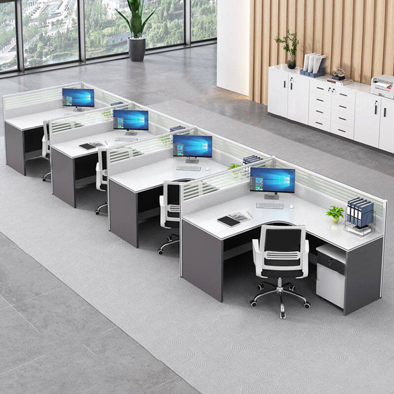 职员办公桌椅组合简约现代办公室财务桌子四人位隔断员工屏风卡座,商业/办公家具,组合/屏风工作位,淘宝优惠券,粉丝福利购,淘宝优惠卷