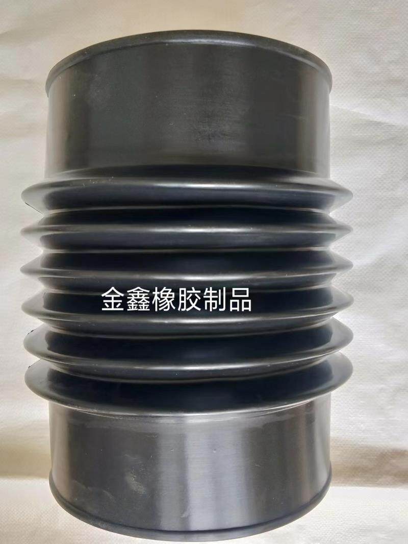 内径200mm橡胶波纹伸缩软桥梁改建水管pvc管道下水管排水软接头