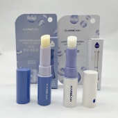 卡姿兰致护润唇膏护唇膏保湿 滋润防干裂起皮无色口红打底小白管蓝