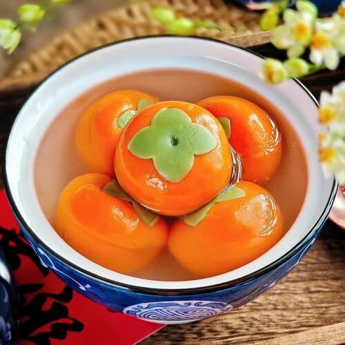 三全心想柿成汤圆312g乔迁之喜汤圆十全十美方便冷冻速食甜品正品