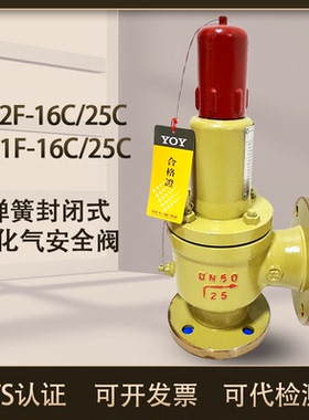 永一天正保一液化石油天然气安全阀A42F-16C AH42F-16C安全回流阀