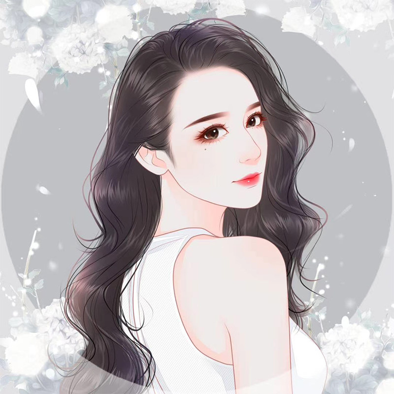 言情半写实头像手绘卡通漫画q版头像定制真人照片t转手绘插画约稿