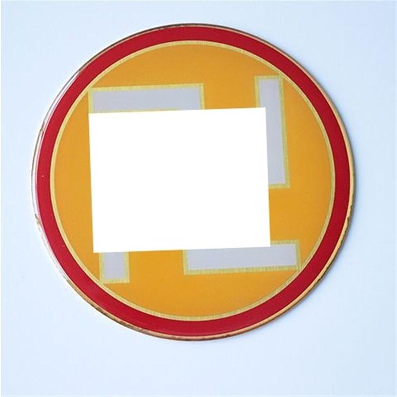 绿色万字符 万字符贴自粘黄铜八厘米摆件补角墙贴黑色万字符