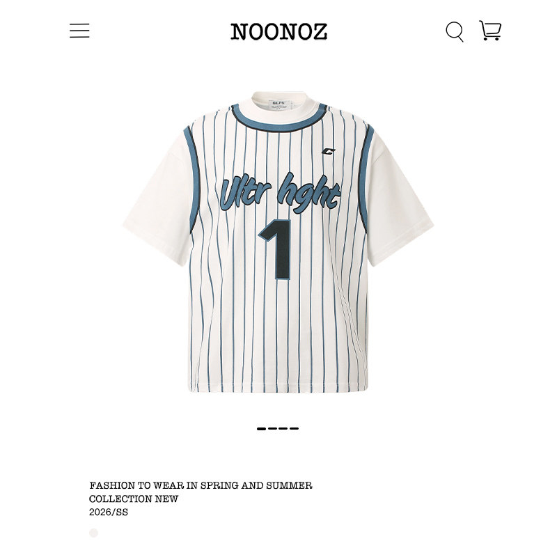 NOONOZ美式运动1号短袖球衣男中性风潮牌宽松撞色橄榄球服T恤上衣,男装,T恤,淘宝优惠券,粉丝福利购,淘宝优惠卷