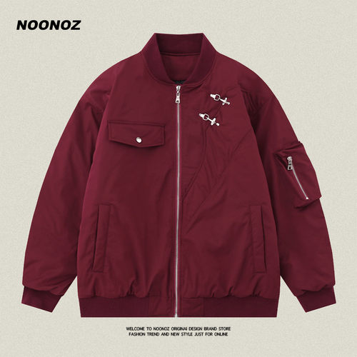 NOONOZ设计感夹克立领秋冬宽松