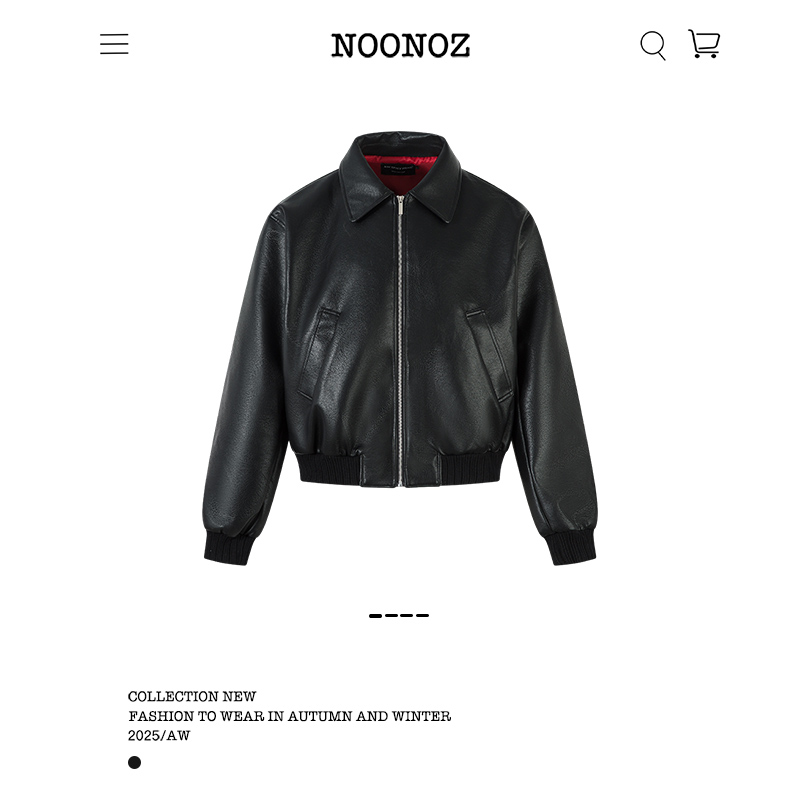 NOONOZ翻领秋季宽松型