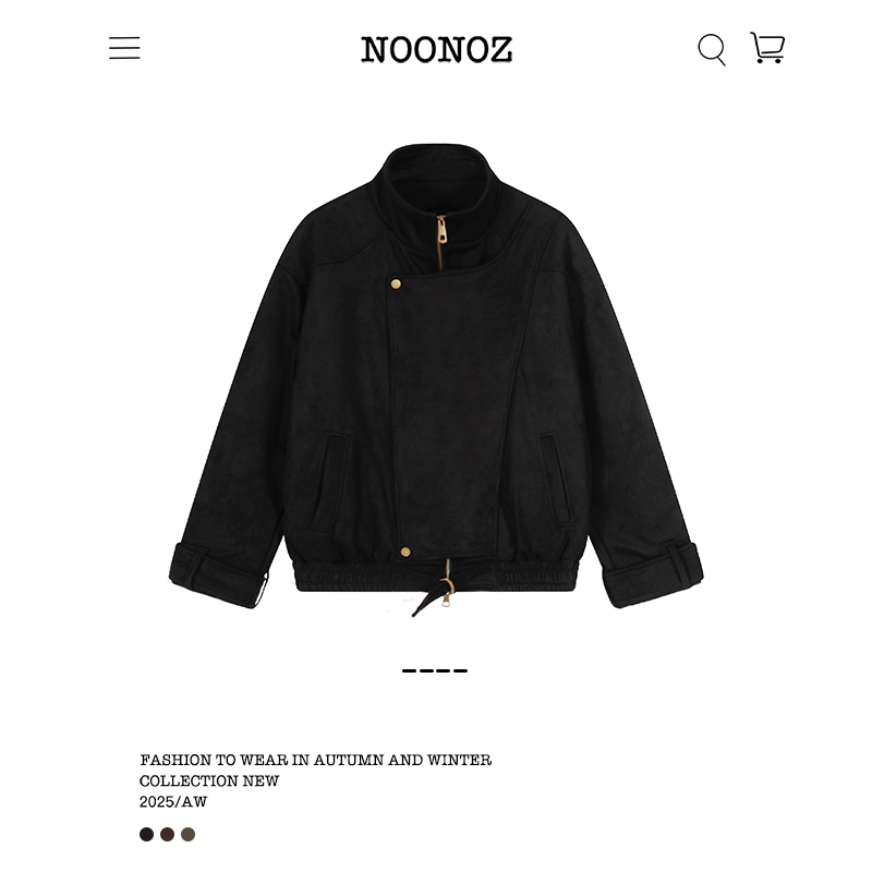 美式不规则解构拼接夹克