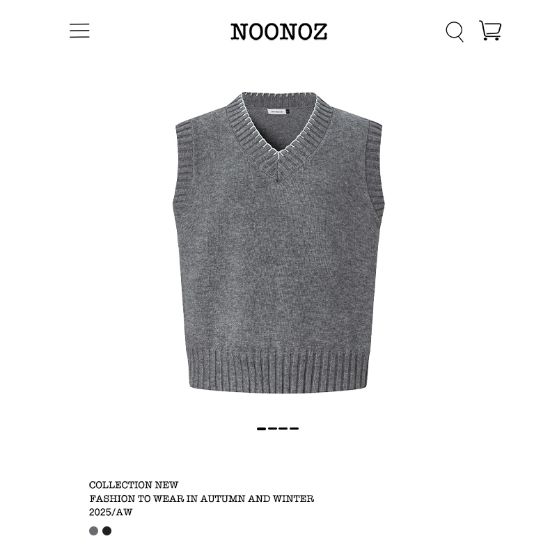NOONOZ宽松型秋季套头