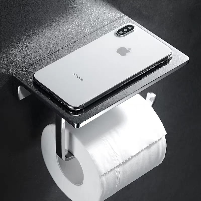 加厚纸巾架卫生间卷纸架置物台