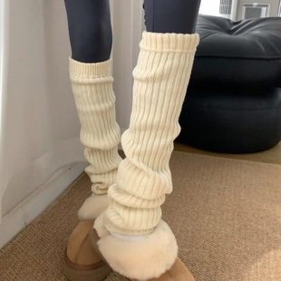 lulu平替袜套＋鲨鱼裤 不漏腿搭配雪地靴巨显腿细 氛围感穿搭bi入