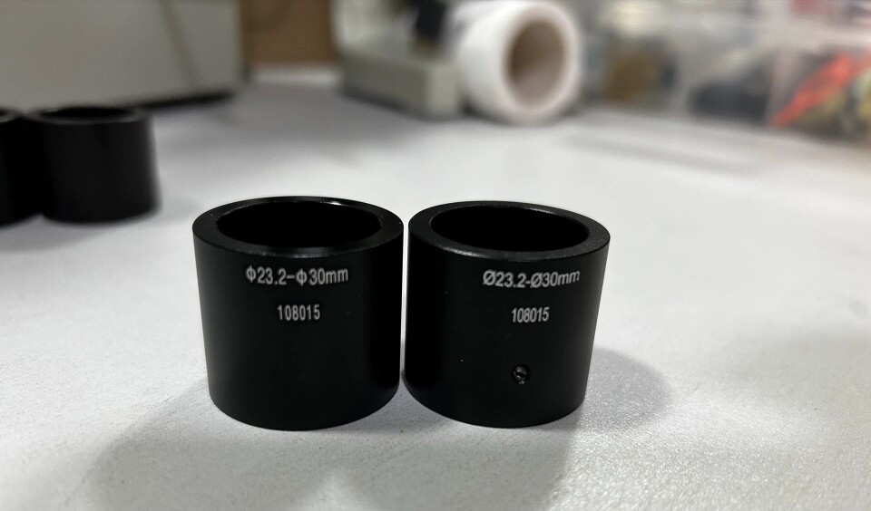 30转23.2的金属转接圈直筒数码显微镜电子目镜