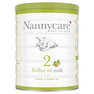 Nannycare纳尼凯尔婴儿羊奶粉2段二段新西兰进口 英国版 直邮