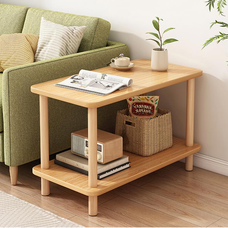 W6沙发边几茶几家用可移动沙发边桌卧室床头小桌子简易出租屋置物