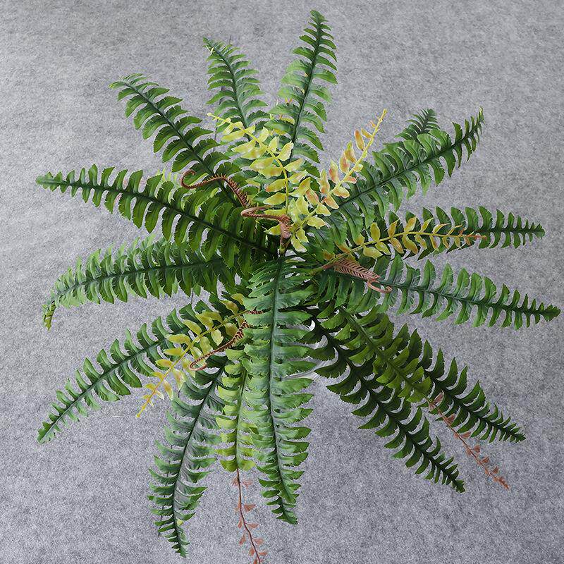 仿真植物墙配饰绿植墙配件背景墙绢布大蕨草大波斯草