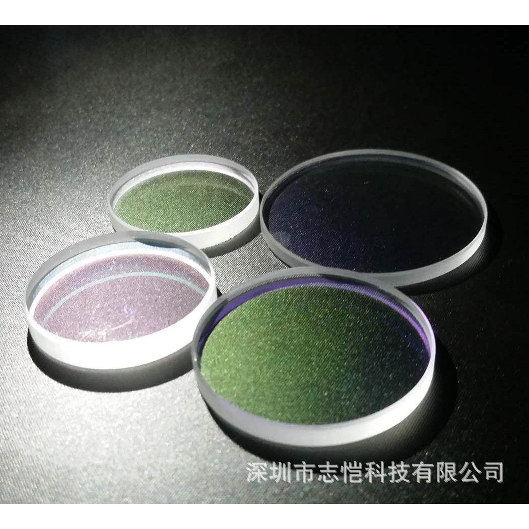 大功率光纤激光保护镜片30*5mm石英镀膜保护镜片