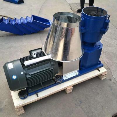 家用小型饲料颗粒机300型400型牛羊饲料颗粒机平模养殖饲料颗粒机