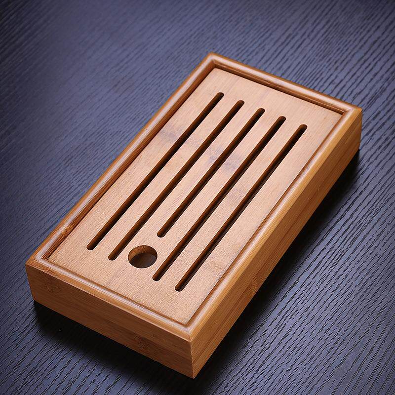 竹制茶盘 长方形迷你干泡小茶盘 储水式功夫茶具茶盘特价