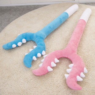 讨伐棒毛绒玩具叉子玩偶公仔抱枕娃娃长条趣味礼物搞怪学生礼物萌