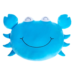 巨蟹座抱枕螃蟹毛绒玩具公仔玩偶大闸蟹可爱超软娃娃靠垫有钳人萌