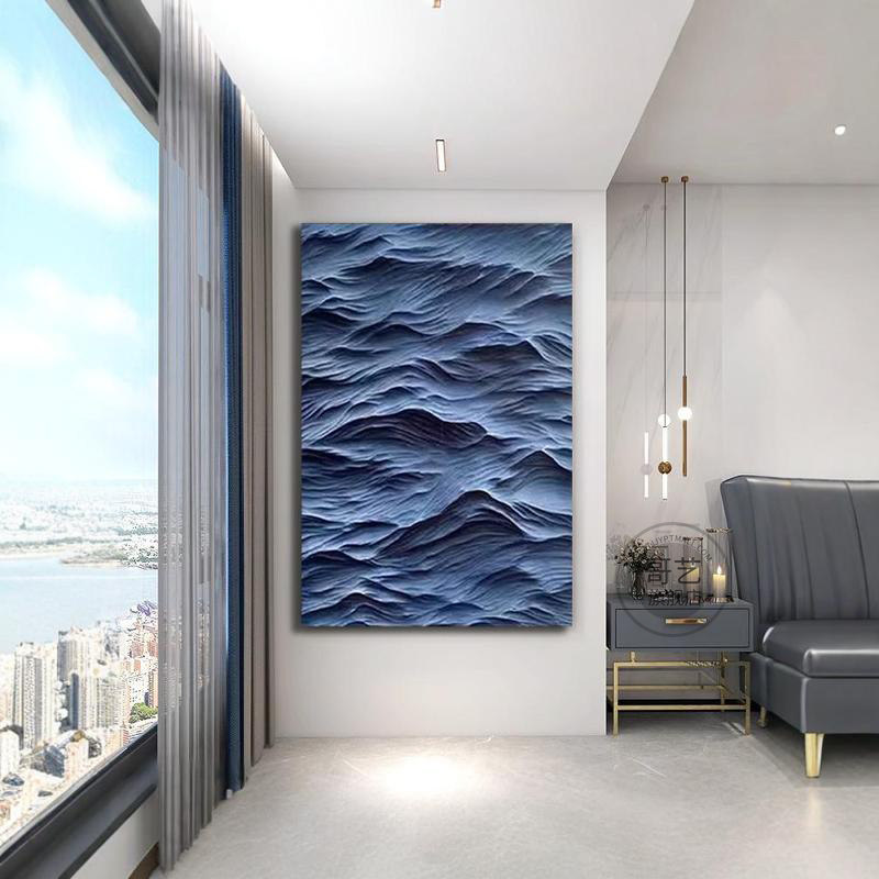 立体浮雕简约现代装饰画木雕砂岩挂画沙发背景墙走廊玄关客厅壁画