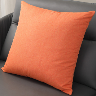 沙发靠垫套罩不含芯长方形抱枕套罩靠背办公室腰枕大号北欧风加厚