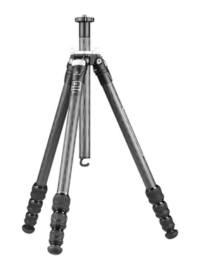 马小路Marsace MT14圆形中轴款便携碳纤维单三脚架无云台