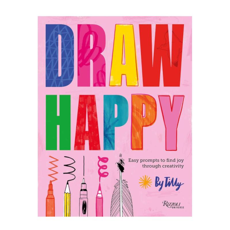 预售 Draw Happy: Easy prompts to find joy through creativity