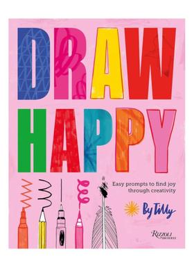 预售 Draw Happy: Easy prompts to find joy through creativity