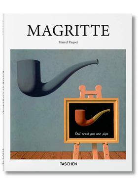 预售85天 MAGRITTE马格里特 TASCHEN 基础艺术系列 艺术书籍绘画画册集进口原版英文图书 TASCHEN 享它 为什么美术馆