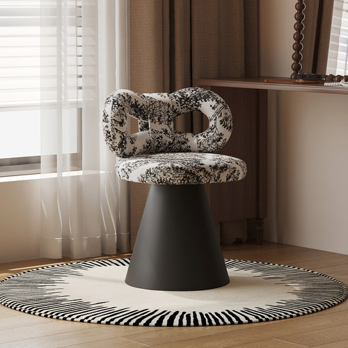 耶特中古风可旋转梳妆台椅子