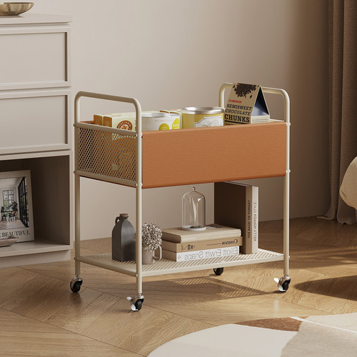 耶特可移动带轮简约小推车置物架