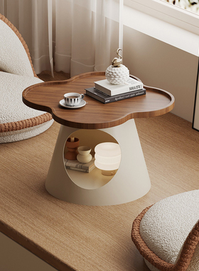 飘窗小桌子卧室窗台榻榻米不占地小茶几奶油风人宠共用家用小炕桌