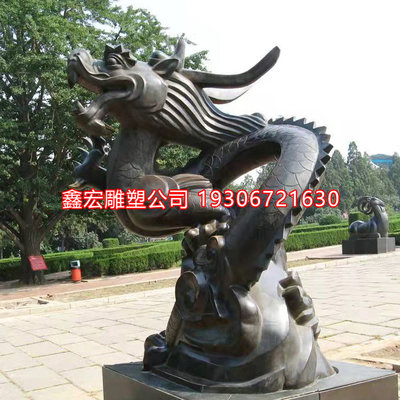 厂家定制大型纯铜铸铜动物十二生肖雕塑仿铜人物雕像公园广场摆件
