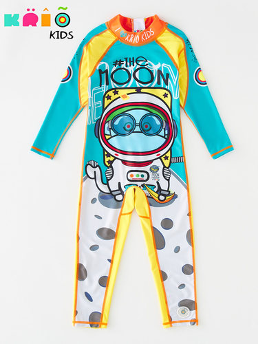 KRIO连体防晒透气泳衣冲浪服