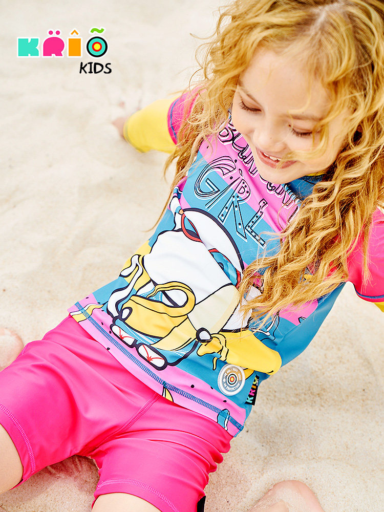 女孩分体泳衣KRIOKIDS泳衣