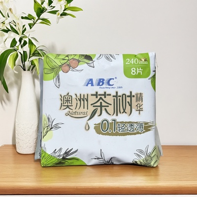 ABC日用卫生巾240mm姨妈巾