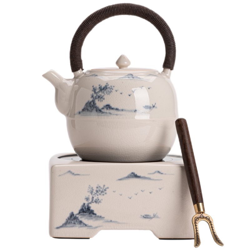 艾玛诗电陶炉煮茶套装玻璃煮茶器