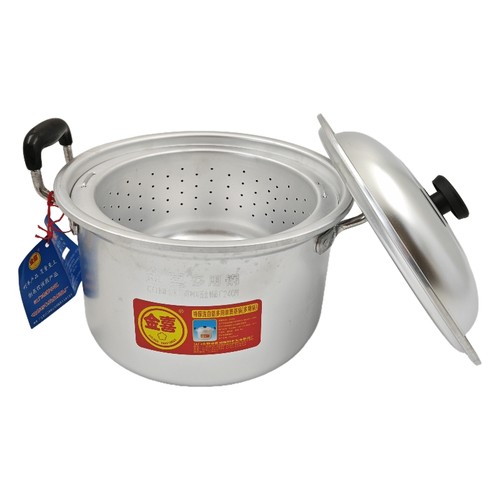 金喜单篦蒸锅纯铝户外便携