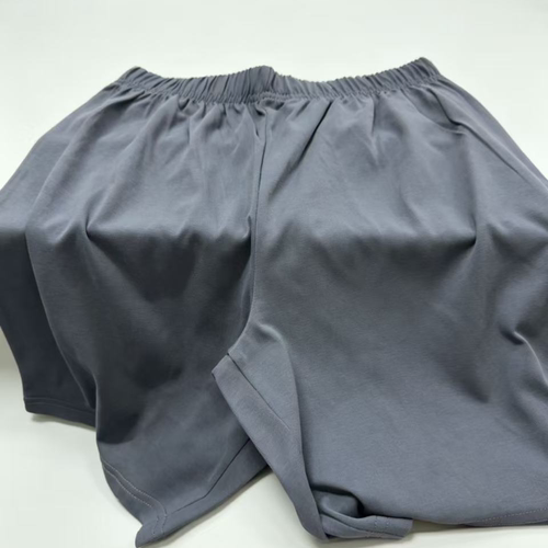 B523男女同款短裤纯棉夏季常规纯色时尚---短裤