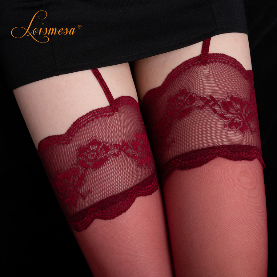 吊袜一体0D超薄高密丝滑长筒袜