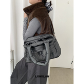 2024WINTER时尚 Lonslan BAG 轻便充棉轻便大容量通勤单肩包
