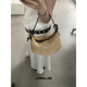 2025NEW简约时尚 Lonslan BAG 草编大容量圆球单肩手提包包女