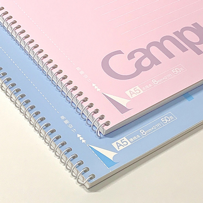 【可撕内页】日本KOKUYO国誉线圈本Campus本子笔记本学生点线本横线本学生用螺旋记事本B5高颜值笔记本子A5