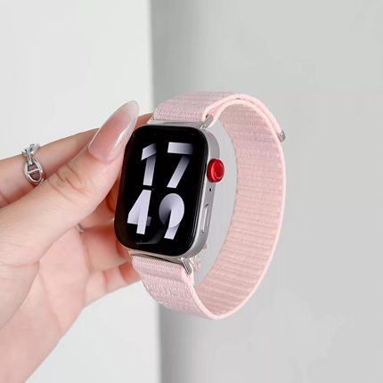 适用华为fit4手表表带新品一体编织Watch FIT4Pro尼龙回环魔术贴腕带运动智能HUAWEI fit3原配专用接口夏天