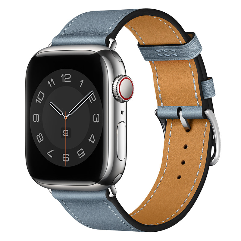 iwatch表带爱马仕真皮苹果手表