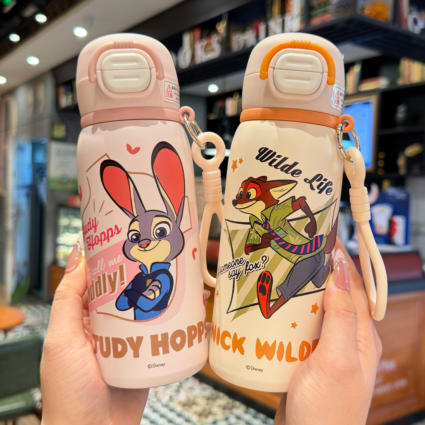 疯狂动物城儿童保温杯男孩女孩学生上学专用吸管杯便携幼儿园杯子,餐饮具,保冷/保温杯,淘宝优惠券,粉丝福利购,淘宝优惠卷