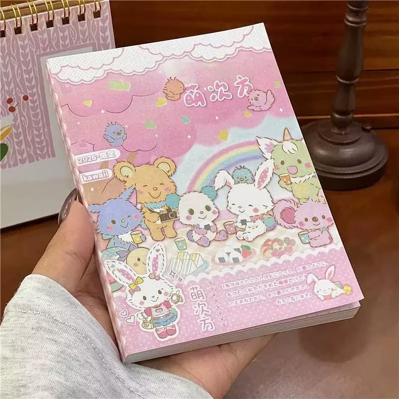 萌系萌次方贴纸书高颜值手账diy装饰素材卡通萌趣装饰贴收藏贴画