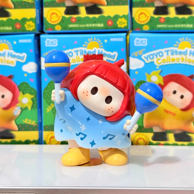 右右酱萌趣歪头系列迷你手办